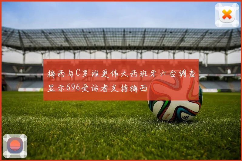 梅西与C罗谁更伟大西班牙六台调查显示696受访者支持梅西